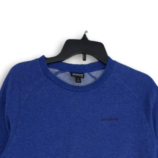 Patagonia Womens Blue Long Sleeve Crew Neck Pullover T-Shirt Size Medium image number 3