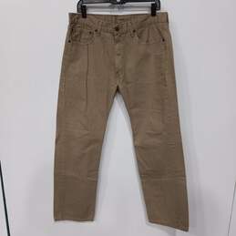 Levi Men's Brown Jeans Size W36 L32
