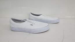 Vans Classic Shoes White Leather Size 8