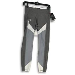 NWT Under Armour Womens Gray Elastic Waist Pull-On Compression Leggings Size M