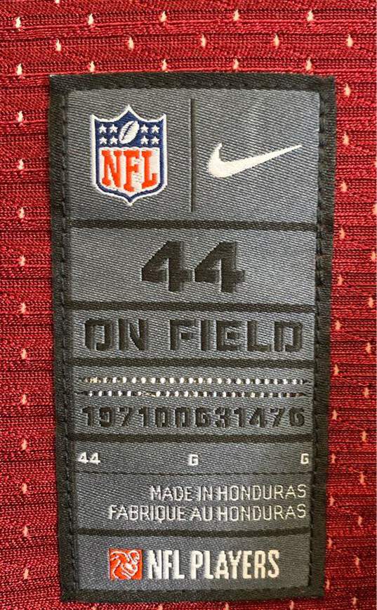 Nike NFL Men's Red #12 Redskins Jersey- Sz 44 image number 3
