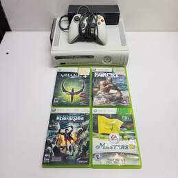 Xbox 360 Fat 120GB Console Bundle with Controller & Games #5
