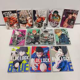 Bundle of 12 Manga Books