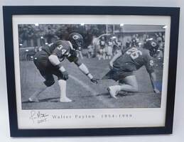 Iconic Chicago Bears Walter Payton/Matt Suey Photo Signed by Photographer