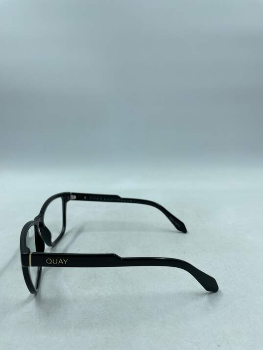 Quay Australia Hardwire Black Eyeglasses Rx image number 4