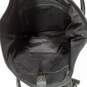 Lucky Brand Animal Print Front Leather Solid Black Back Shoulder Tote Bag NWT image number 6