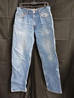 Men's Levi's 550 Relaxed Fit Straight Leg Jeans Sz 33x32