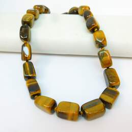 Sally Creations 925 Tigers Eye Necklace 113.1g