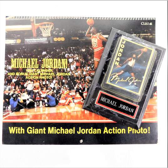 1992 Calendar Michael Jordan by Cleo With Plague  Chicago Bulls image number 1