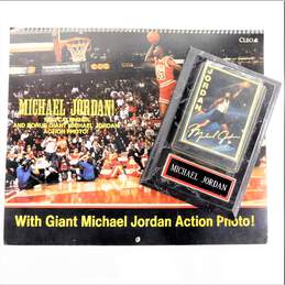 1992 Calendar Michael Jordan by Cleo With Plague  Chicago Bulls