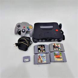 Nintendo 64 W/ Four Games Cruisin