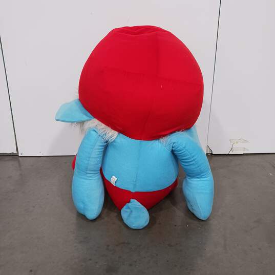 2013 Kelly Toy The Smurfs Giant Papa Smurf Stuffed Plush image number 3
