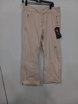 Spyder Women's Pale Pink Traveler Pants Ski Size 12-S NEWT alternative image