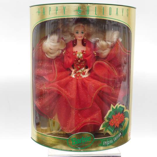 Barbie Doll 1993 Special Edition Mattel Happy Holidays image number 1
