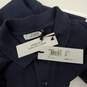 Versace Collection Men's Navy Blue Cotton Polo Shirt Size Small NWT - AUTHENTICATED image number 4