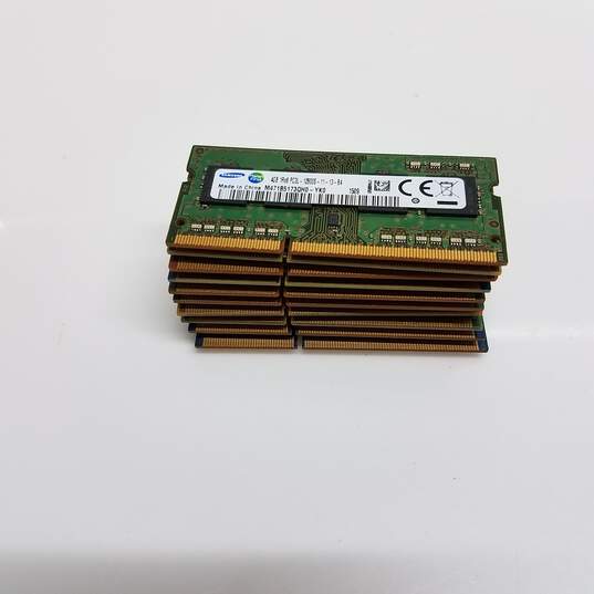 Lot of 10 Mixed PC3 DD3 Laptop Ram image number 3