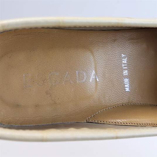 Escada Embossed Loafer Women's Sz 10 Yellow image number 9