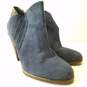 LAMB Snakeskin Women's Boots Navy Size 7 image number 5