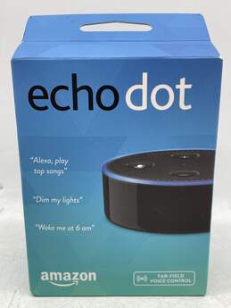 Amazon Echo Dot 2nd Generation Bluetooth Smart Speaker In Box E-0553722-A