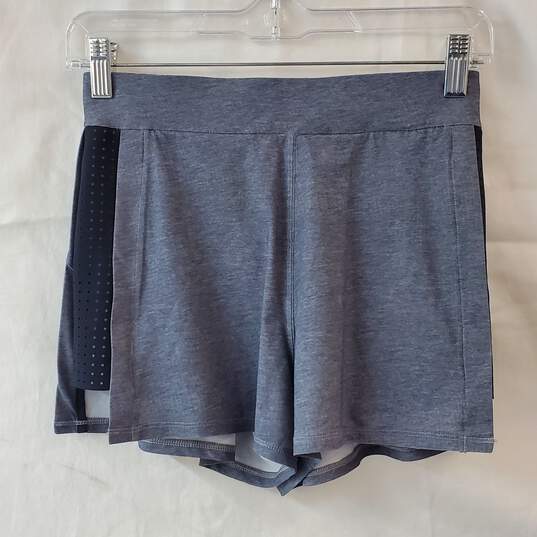 Lululemon Activewear Workout Gray Shorts Womens Size 4 image number 1