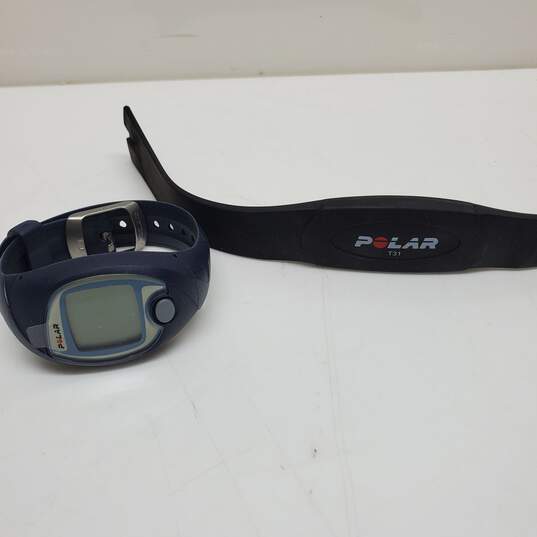Polar FS1 Dark Blue Heart Rate Monitor Strap and Wristband IOB image number 2