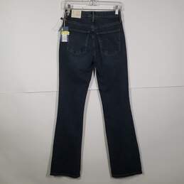 NWT Womens Regular Fit High Rise 5-Pocket Design Bootcut Leg Jeans Size 0/25R alternative image