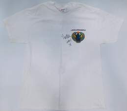 2001 Journey Guitarist Neal Schon Autographed Concert Shirt
