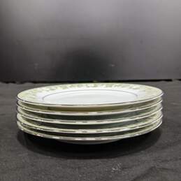 5PC Noritake China Princeton 6911 Pattern Bread Plate Bundle