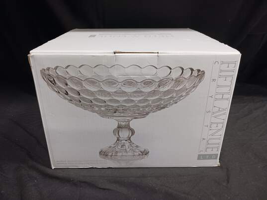 Fifth Avenue Crystal Punch Bowl In Box image number 1