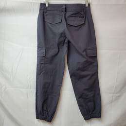 Sanctuary Charcoal Gray Cropped Cargo Jogger Pants Women's Size XS alternative image