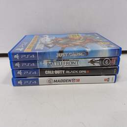 Bundle of 4 Sony PlayStation PS4 Video Games