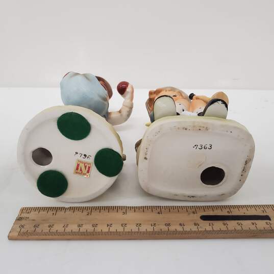 Napcoware Vintage Ceramic Figurines Set of 2 image number 1