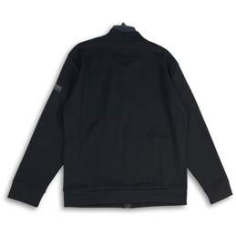 NWT Aeropostale Mens Black Long Sleeve Band Collared Full-Zip Jacket Size M alternative image