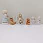 6PC Assorted Precious Moments & Cherished Teddies Figurines image number 4
