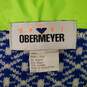 Obermeyer Sport WM's Blue Patten & Yellow Wool Blend Pullover Size L image number 3