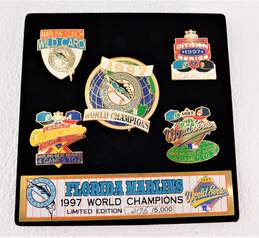 Florida Marlins 1997 World Series Champions Limited Edition Pin Set alternative image