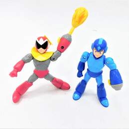Vintage Proto Man Mega Man Action Figure Bandai Bundle