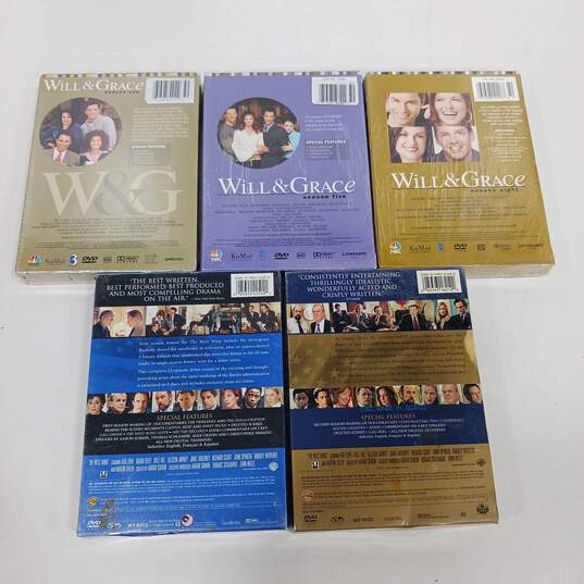Will & Grace Season 1/5 & 8 & The West Wing 1&2 Season DVD Bundle image number 3