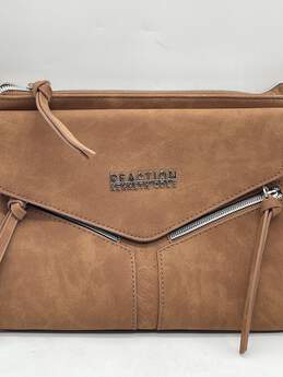 Womens Brown Inner Pockets Adjustable Strap Shoulder Crossbody Bag alternative image