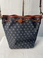 Certified Authentic Dooney and Bourke Blue Bucket Bag image number 2