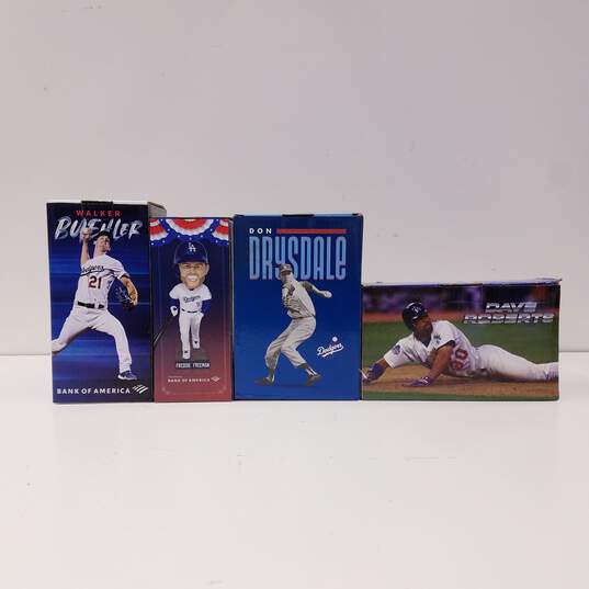Lot of Assorted Los Angeles Dodgers Bobbleheads image number 3