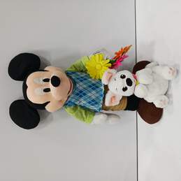 Disney Mickey Mouse & Dog Plush Toys
