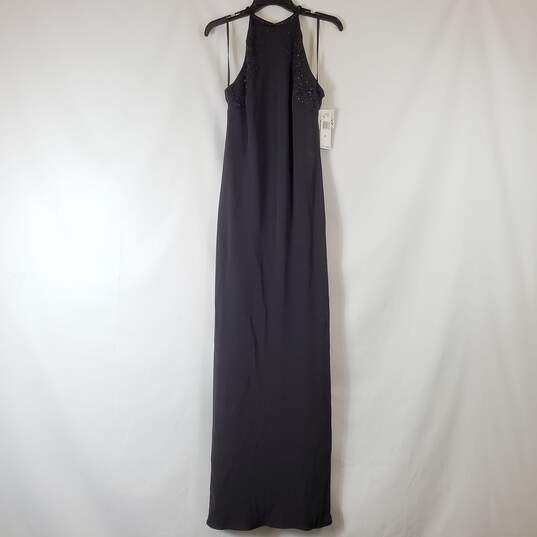 Jones New York Women Black Halter Gown Sz 12 Nwt image number 1