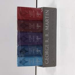 Leather Bound Game Of Thrones Book Box Set