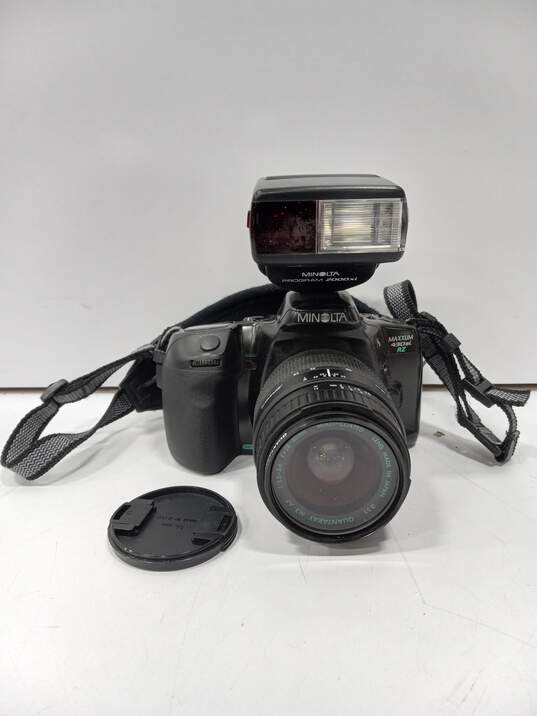 MINOLTA Maxxum 430si RZ 35mm Film Cameraw/Minolta 2000xi Flash image number 1