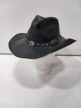 Stetson Rodeo Dr. Collection Leather Western Hat-Sz S