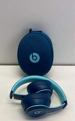 Beats Solo 3 Wireless Pop Collection Blue Headphones with Case