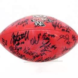 Wisconsin Badgers Autographed Football alternative image