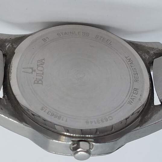 Bulova B1 11866315 Diamond Bezel MOP Dial Watch image number 8
