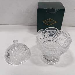 Shannon Crystal Design of Ireland Covered Candy Dish